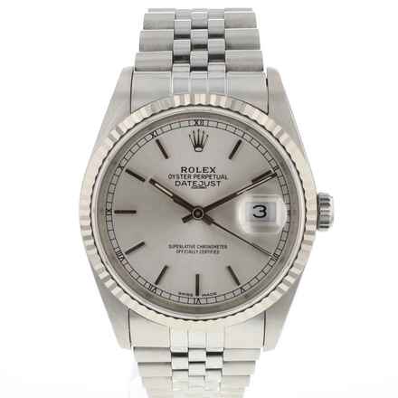  Rolex Datejust 36 Jubilee Silver Dial 