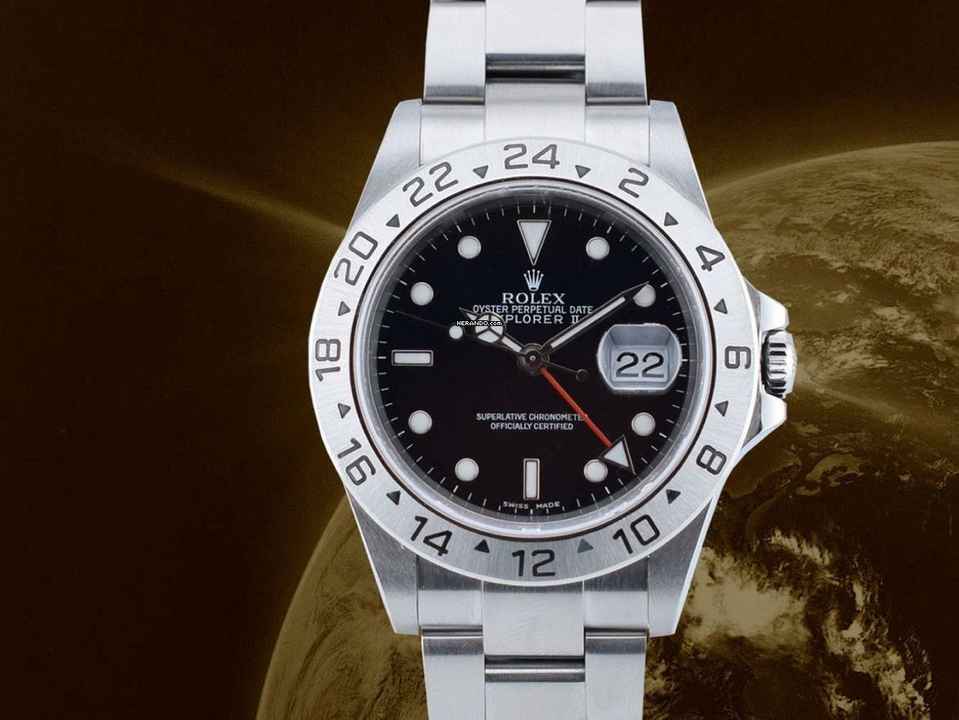  Rolex Explorer II 16570 Sel - Like New 2005 