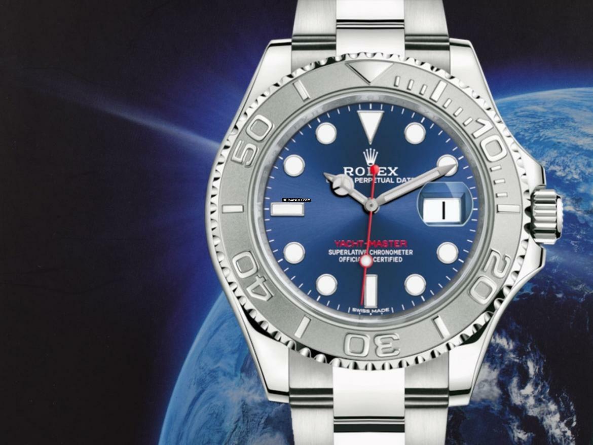  Rolex Yacht-Master 40 40mm Blue - Like New - Full Set 2018 
