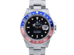 Thumbnail von Rolex GMT-Master II Ref. 16710 Full Full Set - 3 Bezel - 2 Bracelets - Top Condition