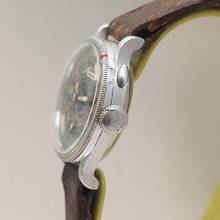 Thumbnail von Minerva Monopusher Chronograph WW2 Schnecken-Tachymeter very rare