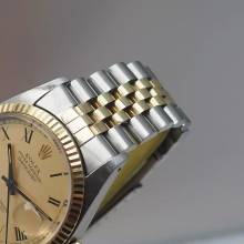 Thumbnail von Rolex Datejust 36 Buckley Dial Stahl/Gold 18k/750 Rolex Box Buckley Dial