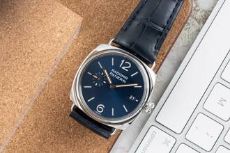 Thumbnail von Panerai Radiomir Quaranta Stahl Automatik Herrenuhr Ref. PAM01293 B&P 2023