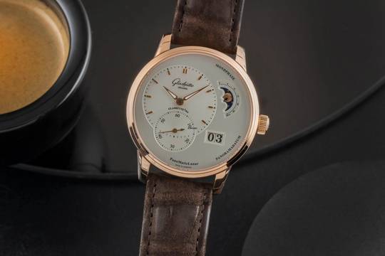  Glashütte Original PanoMaticLunar 18k Rotgold Ref. 90-02-45-35-04 B&P 2015 