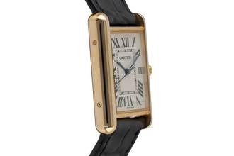 Thumbnail von Cartier Tank Louis Cartier 18k (0,750) Gold Quarz Herren W1529756 B&P Klassiker