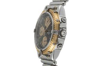 Thumbnail von Breitling Chronomat Stahl / Gold Chronograph Automatik Herrenuhr Ref. D13047