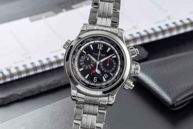 Jaeger-LeCoultre Master Compressor Extreme World Chronograph Stahl / Titan Ref. 150.8.22 Box 