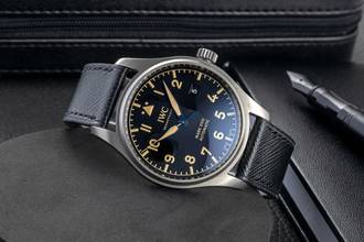 Thumbnail von IWC Fliegeruhr Mark Pilot Mark XVIII Heritage Automatik Titan Datum Ref. IW327006 Papiere