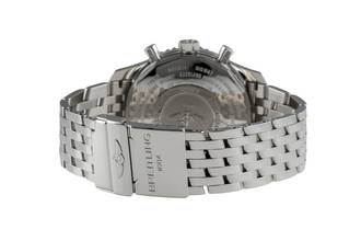 Thumbnail von Breitling Navitimer World Chronograph Stahl Automatik Ref. A24322 Papiere 2009