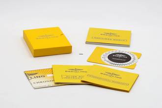 Thumbnail von Breitling Navitimer World Chronograph Stahl Automatik Ref. A24322 Papiere 2009