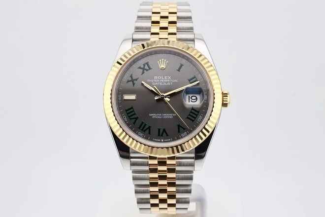 Rolex Datejust 41 Steel And Gold Wimbledon - With Box And Papers - 126333 2022 
