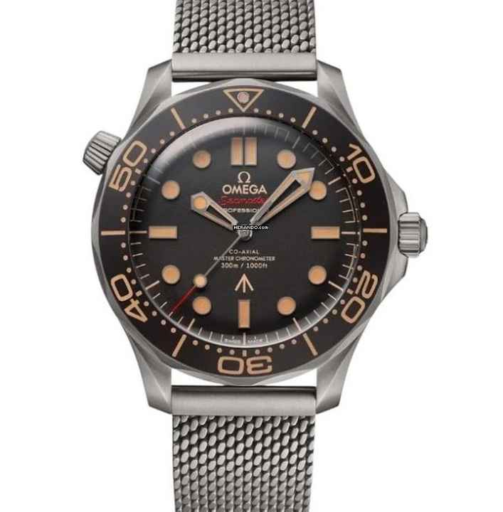  Omega Seamaster Diver 300 M James Bond No Time To Die Box+Papers 21090422001001 2022 