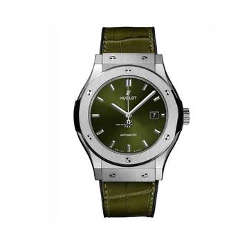  Hublot Classic Fussion 42MM - Green Dial - 24 Months Warranty 542.NX.8970.LR 2020 