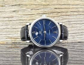 Thumbnail von IWC Portofino Automatic Moon Phase Blue Automatik IW459402 Full Set 2020
