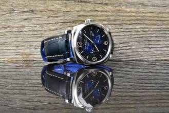Thumbnail von Panerai Radiomir 1940 3 Days Automatic GMT Power Reserve - Blue Mediterraneo - Full Set 2018