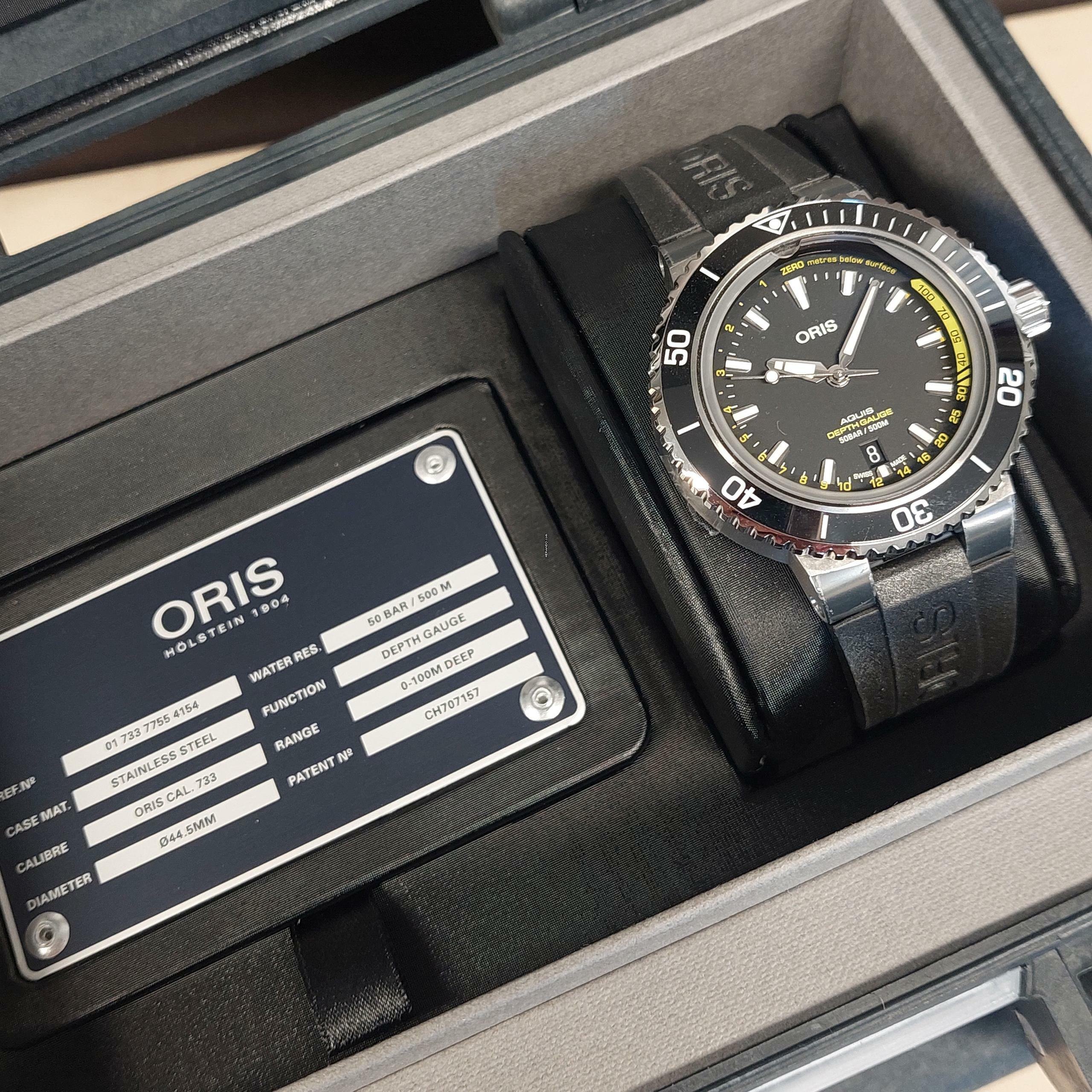 Thumbnail von Oris Aquis Depth Gauge Full Set