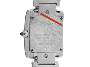 Thumbnail von Cartier Tank Française PM kleines Modell Ref.3217 2016 Full Set sehr gut Vintage Tank Francaise PM kleines Modell Diamanten