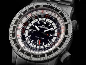 Thumbnail von Fortis B-47 Calculator GMT 3 Time Zones Ref.669.10.31M 2013 Full Set wie Neu Vintage B47 Calculator GMT 3 Time Zones