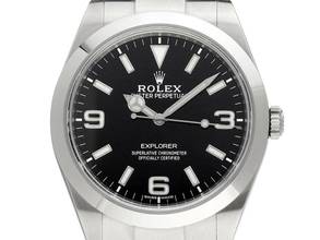 Thumbnail von Rolex Explorer I Ref.214270 2010 Full Set wie Neu Vintage Explorer I