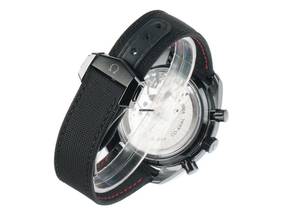 Thumbnail von Omega Speedmaster Moonwatch Dark Side of the Moon Ref.311.92.44.51.01.005 2023 Box&Beschreibung wie Neu Vintage Speedmaster Moonwatch Dark Side of the Moon Textil Faltschließe