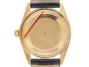 Thumbnail von Rolex Oyster Perpetual Date Ref.1500 1962 Full Set sehr gut Vintage Oyster Perpetual Date 18kt Gelbgold