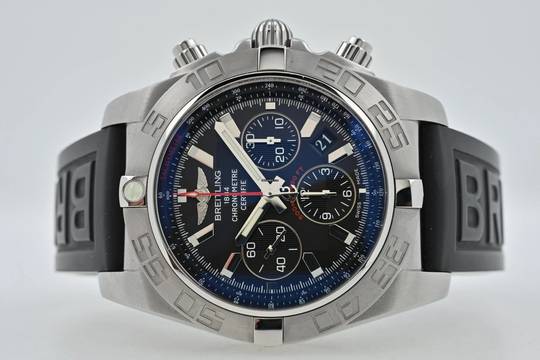  Breitling Chronomat 44 B01 AB0110 Black Dial 