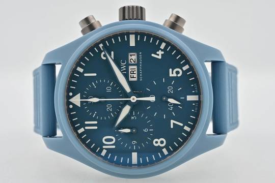  IWC Fliegeruhr Chronograph Top Gun Miramar Fliegerchronograph Pilots Chronograph Top Gun 41 Miramar Blue IW389409 