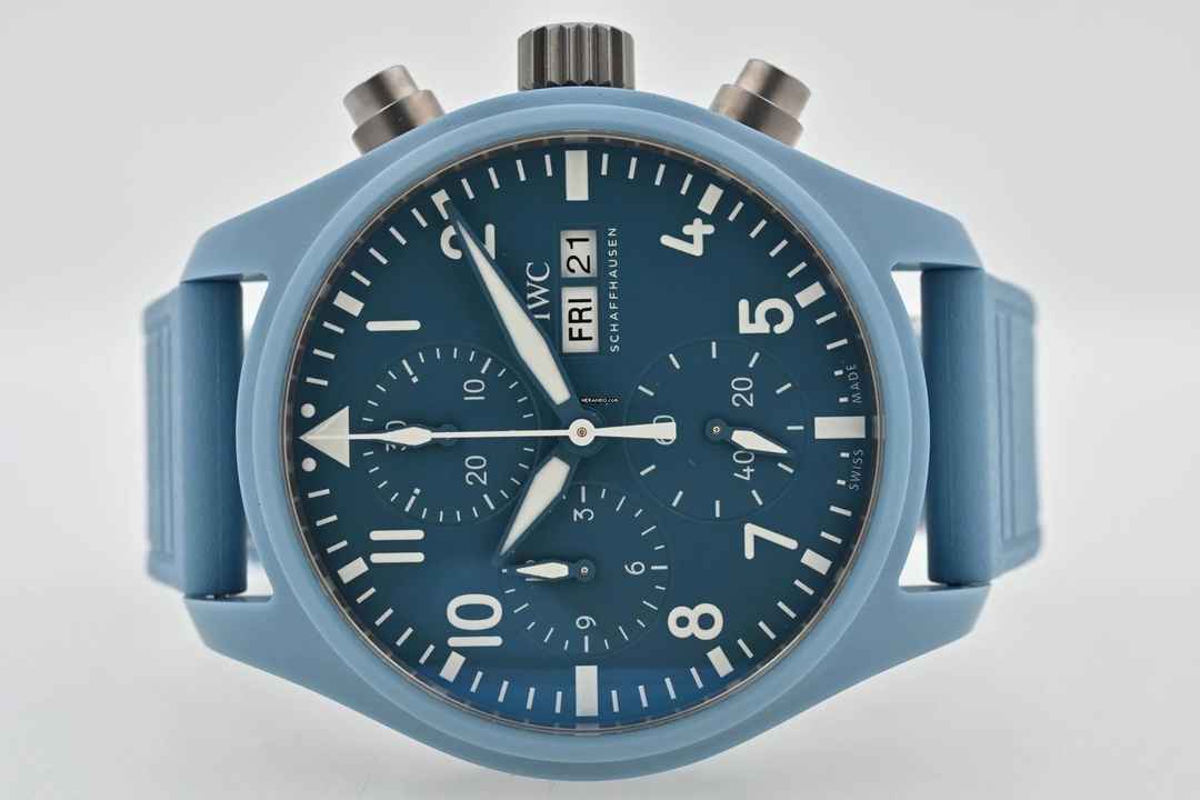  IWC Fliegeruhr Chronograph Top Gun Miramar Fliegerchronograph Pilots Chronograph Top Gun 41 Miramar Blue IW389409 