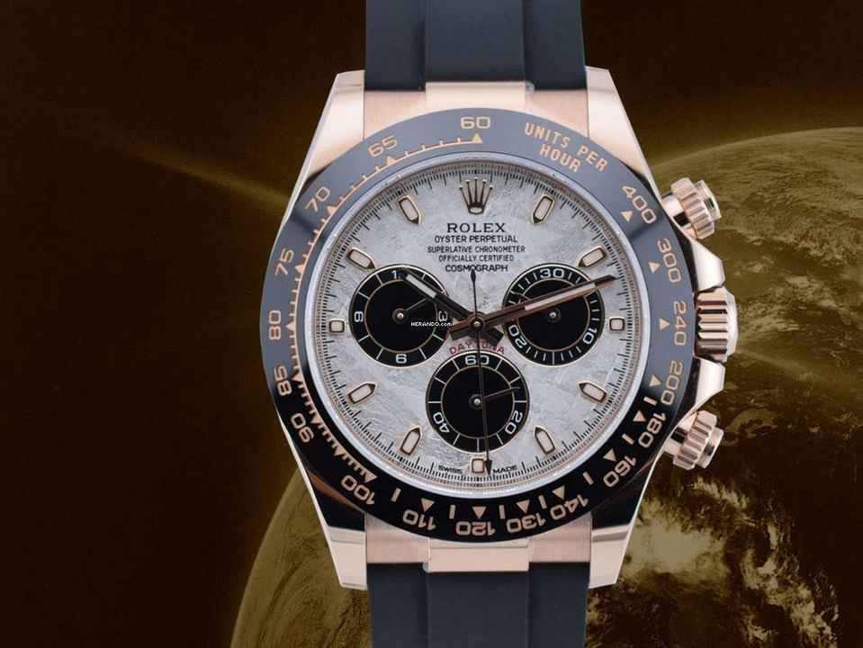  Rolex Daytona Cosmograph Daytona 116515ln Oysterflex - Meteorite Dial - New 2025 