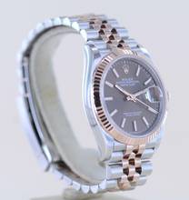 Thumbnail von Rolex Datejust 36 brown dial Jubiléband Stahl Roségold Fluted