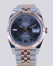 Thumbnail von Rolex Datejust 41 Stahl Roségold Wimbledon Dial Jubilé B+P 126331