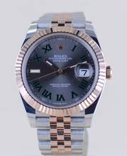 Thumbnail von Rolex Datejust 41 Stahl Roségold Wimbledon Dial Jubilé B+P 126331