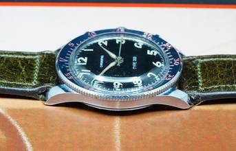 Thumbnail von Chronofixe SUPER RARE TYPE 322 CHRONOSTOP CHRONO FROM THE 50'S