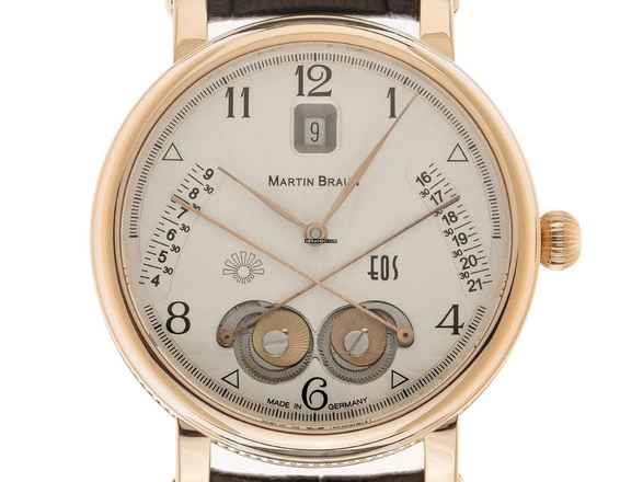  Martin Braun EOS 42/S Ref.42 2003 Full Set wie Neu Vintage EOS 42/S 18kt Roségold 
