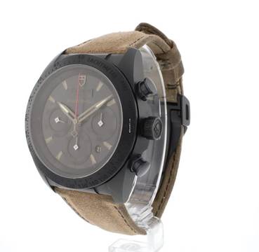  Tudor Fastrider Black Shield Chronograph Black Dial 