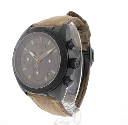  Tudor Fastrider Black Shield Chronograph Black Dial 