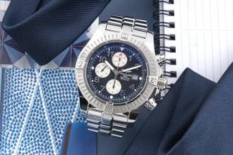 Thumbnail von Breitling Super Avenger Chronograph Edelstahl Automatik Ref. A13370