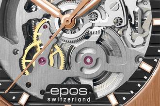 Thumbnail von Epos 3506 sk skeleton PVD Gold PVD Gold Steel bracelet