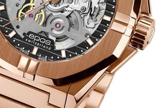 Thumbnail von Epos 3506 sk skeleton PVD Gold PVD Gold Steel bracelet
