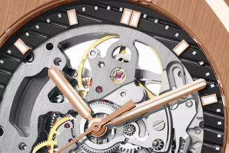 Thumbnail von Epos 3506 sk skeleton PVD Gold PVD Gold Steel bracelet