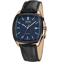 Thumbnail von Epos 3511 PVD Gold/schwarz Dresswatch different colors and straps PVD Gold or leather strap