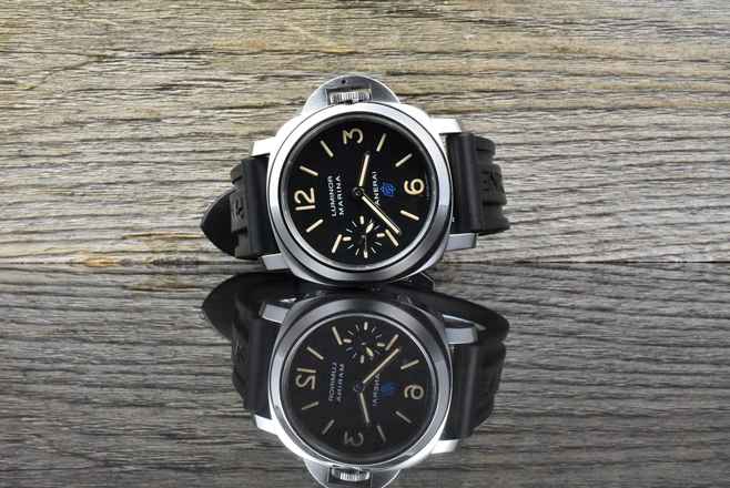  Panerai Luminor Marina Blue Logo PAM00631 Stahl 44MM 