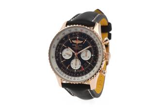 Thumbnail von Breitling Navitimer GMT Limited 18K Rose Gold RB0441 Serviced by Breitling
