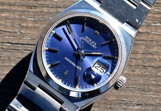 Thumbnail von Rolex Datejust Oysterquartz 17000 | rare MK 1 / first series | blue dial | unpolished