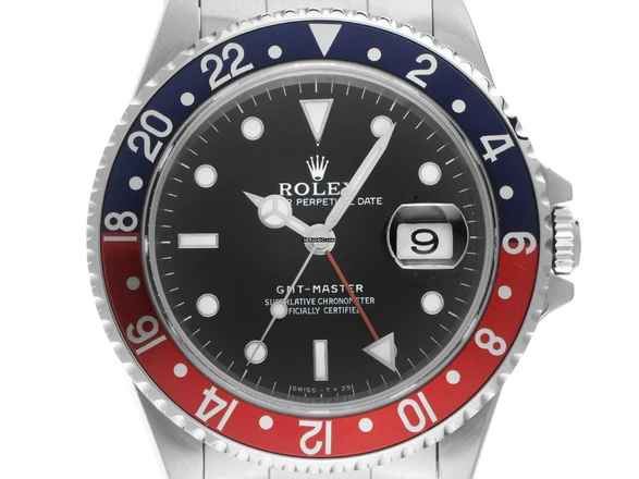  Rolex GMT-Master Pepsi Ref.16700 1997 LC 100 Full Set sehr gut Vintage GMT Master Pepsi 