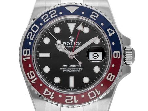  Rolex GMT-Master II Pepsi Ref.126710BLRO 2021 Full Set wie Neu GMT Master II Pepsi 