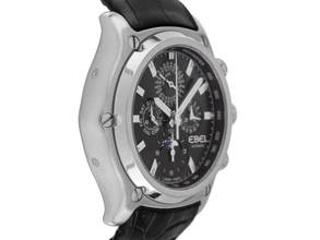 Thumbnail von Ebel 1911 BTR Heritage Perpetual Calender Ref.E9288L70 2020 Full Set wie Neu Vintage Heritage 1911 BTR Vollkalender Perpetual Calendar Chronograph Mondphase Krokoleder Faltschließe