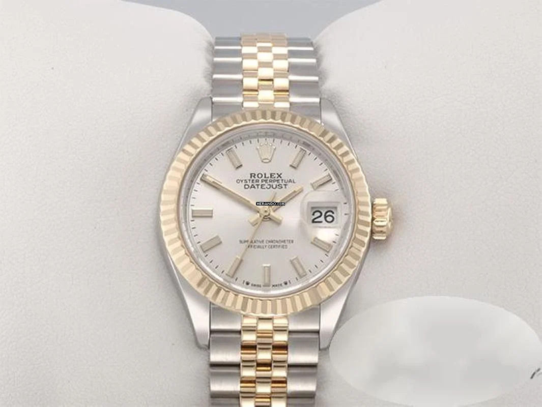 Rolex Lady-Datejust 28mm 279173 2024 Edelstahl Gelbgold 750 Automatik Stainless Steel 18kt Yellow Gold Jubilé-band Chronometer Oyster