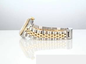 Thumbnail von Rolex Oyster Perpetual Lady Date Edelstahl Gelbgold Automatik Gold Stahl Damen