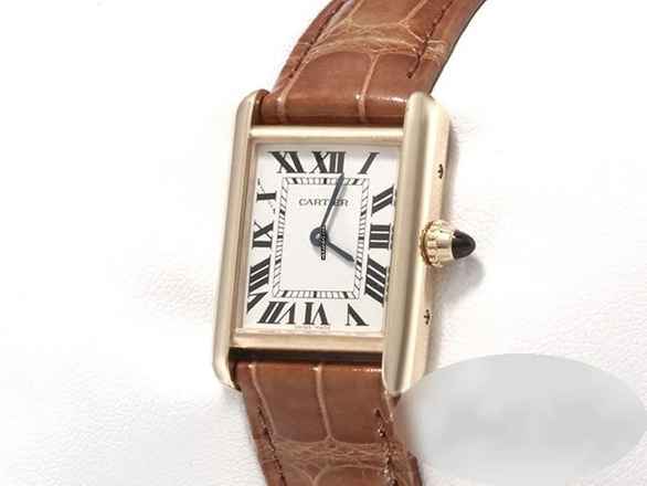  Cartier Tank Louis Cartier Kleines Modell Gelbgold 750 2021 W1529856 Gold Damen 